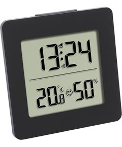 TFA Digital Thermo-Hygrometer 30.5038.01, thermometer (black)