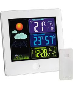 TFA radio weather station with color display SUN (white)