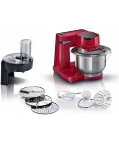 Bosch MUMS2ER01, kitchen machine (red)