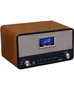 Roadstar HRA1782DBT radio Personal Digital Wood Radio, Radio pulksteņi