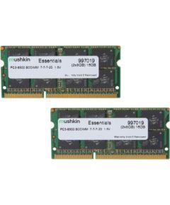 Mushkin DDR3 SO-DIMM 16GB 1066-7 Essent Dual