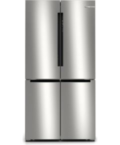 Bosch Serie 4 KFN96VPEA side-by-side refrigerator Freestanding 605 L E Stainless steel