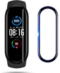 Fusion Nano 9H aizsargstikls pilnam ekrānam Xiaomi Mi Band 7 melns