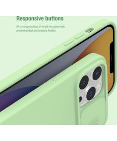 Nillkin CamShield Silky Magnetic Silicone Case for iPhone 13 Pro Max Mint Green