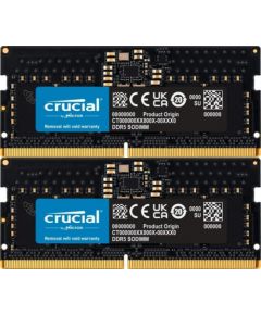 Crucial DDR5 - 16GB - 4800 - CL - 40 - Dual-Kit - SO-DIMM, black