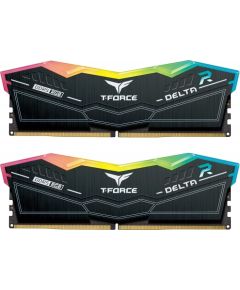 Team Group DDR5 - 32 GB -6200 - CL - 38 Dual Kit, memory (Black, FF3D532G6200HC38ADC01, Delta RGB)