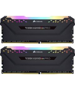 Corsair DDR4 32GB 3200- CL -16 Vengeance RGB PRO black Dual Kit