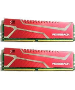 Mushkin DDR4 - 16 GB -3466 - CL - 18 - Dual kit - Redline (red, MRB4U346JLLM8GX2)