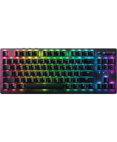 Razer Gaming Keyboard Deathstalker V2 Pro Tenkeyless RGB LED light, US, Wireless, Black, Optical Switches (Linear)