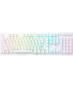 Razer Optical Gaming Keyboard Deathstalker V2 Pro RGB LED light, US, Wireless, White, Purple Switch