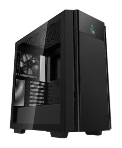 Deepcool MESH DIGITAL TOWER CASE CH510 Side window, Black, Mid-Tower, Power supply included No