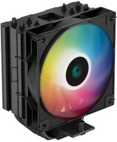 Deepcool CPU Cooler AG400 BK ARGB Black, Intel, AMD