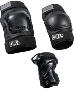 Hudora Biomechanical Protection Set Pro (black, size L)