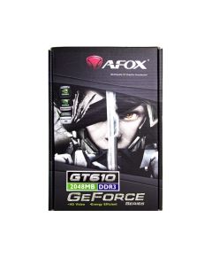 AFOX Geforce GT610 2GB DDR3 64Bit DVI HDMI VGA LP Fan 	AF610-2048D3L7-V8