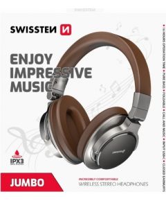 Swissten Jumbo Bluetooth Bezvadu Austiņas Ar FM / AUX