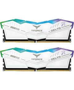 Team Group DDR5 - 32GB - 6400 - CL - 40 Delta RGB Dual Kit white