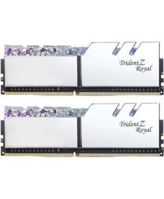 G.Skill DDR4 - 32 GB -3600 - CL - 18 - Dual kit, Trident Z Royal (silver, F4-3600C18D-32GTRS)