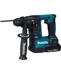 Makita cordless hammer drill DHR171RAJ, 18 Volt - blue / black, MAKPAC, 2x Li-ion battery 2,0Ah - DHR171RAJ