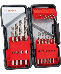 Bosch HSS twist drill set PointTeQ - 135 - 18 pieces