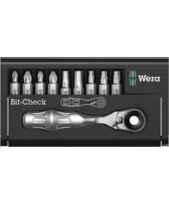 Wera Zyklop mini 8001A bit set 1/4" - 10-pieces - 05073645001