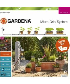 Gardena Micro-Drip-System Planztöpfe M automatic starter kit (13002)