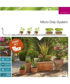 Gardena Micro-Drip-System Planztöpfe M Starter Kit (13001)