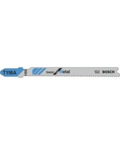 Bosch Jigsaw blade T118 A - 5 pieces