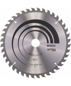 Bosch Circular Saw Blade Optiline 254x30