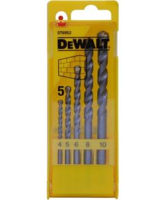 Dewalt Concrete drill - set 5 pieces