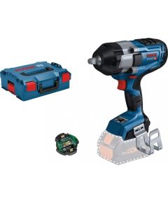 Bosch Cordless impact wrench BITURBO GDS 18V-1000 C Professional solo, 18V (blue/black, without battery and charger, 1/2 , in L-BOXX)