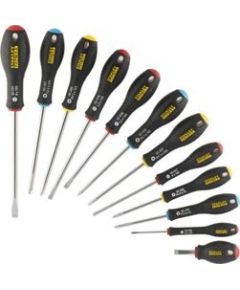 Stanley FatMax screwdriver set, 12 pieces (black, incl. case)