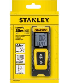 Stanley Laser Rangefinder SLM100 (yellow/black, range 30 meters)