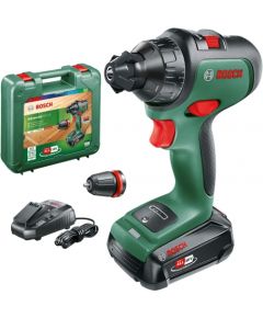 Bosch Cordless Drill AdvancedDrill 18 (green/black, Li-Ion battery 2.5Ah, case)