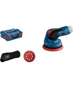 Bosch Cordless eccentric sander GEX 12V-125 Professional solo, 12 volt (blue/black, without battery and charger, L-BOXX)