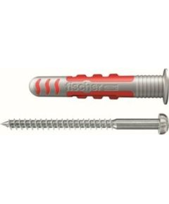 fischer dowel DuoSeal 6x38 S PH TX A2 (light grey/red, 50 pieces, with stainless screws)