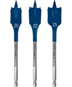 Bosch Expert Self Cut Speed flat drill bit set, 3 pieces, O 20/ 22/ 25mm (length 152mm)