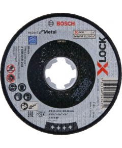 Bosch cutting disc X-LOCK Expert for Metal 115mm straight (115 x 2.5 x 22.23mm)