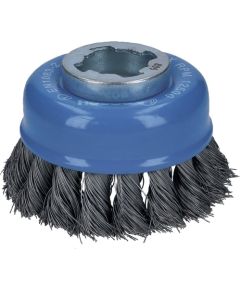 Bosch X-LOCK cup brush Heavy for Metal 75mm, knotted (O 75mm, 0.35mm wire)
