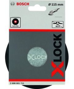 Bosch X-LOCK backing pad soft, O 115mm, sanding pad