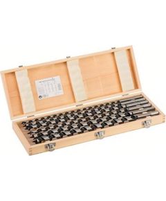 Bosch wood auger bit set, 6 pieces, bit set (working length 385mm)