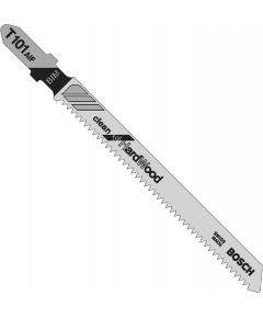 Bosch jigsaw blade T 101 AIF Clean for Hard Wood, 100mm (5 pieces)