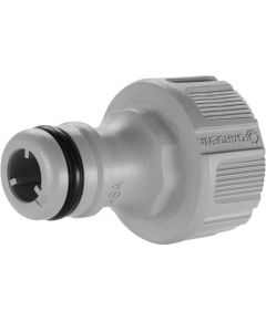 GARDENA Tap Connector 21mm (G 1/2) (grey)