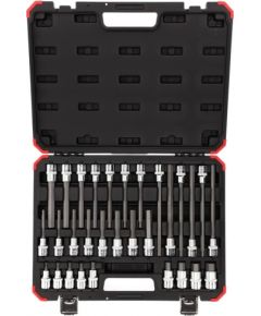 Gedore Red screwdriver socket set 1/2 hex 30 pieces - 3301573