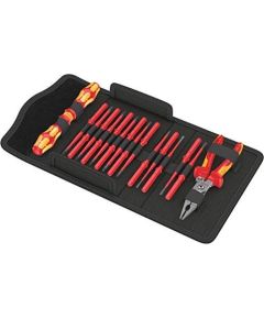 Wera Kraftf.-Kompakt VDE 17 extra slim 1 - Screwdriver set with interchangeable blades