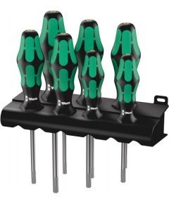 Wera 367/7 HF rack screwdriver set - Kraftform TORX, holder function
