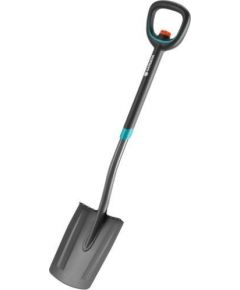 GARDENA ErgoLine telescopic spade (grey / turquoise, 106cm - 126cm)