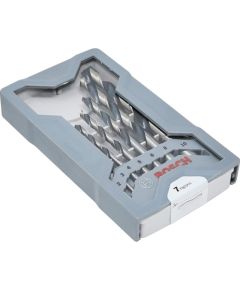 Bosch HSS twist drill set PointTeQ, 135 °, 7-piece (Mini X-Line Set)