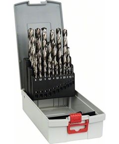 Bosch ProBox metal drill set HSS-G, DIN 338, 135 ° (25 parts)