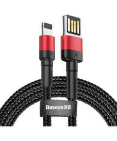 Baseus Cafule Double-sided USB Lightning Cable 2,4A 1m (Black+Red)