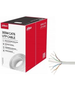 CABLE CAT6 UTP 305M WHITE/PFM920I-6UN-C DAHUA